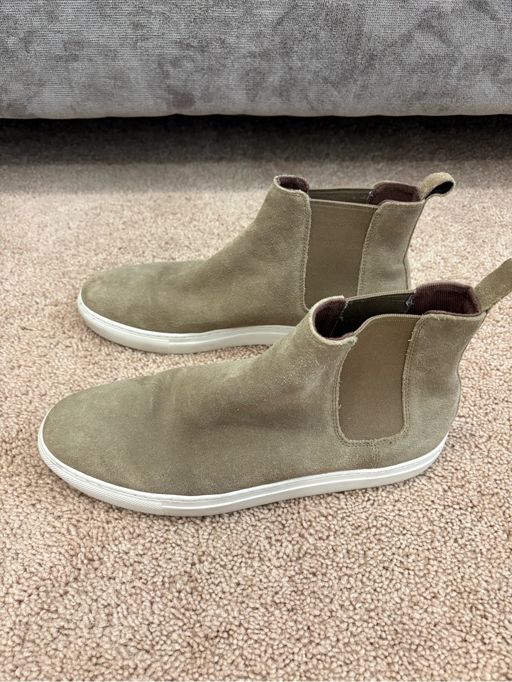 Gordon Rush Olive Suede Chukka Sneaker Boot
